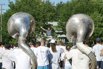 Image of: U-M band