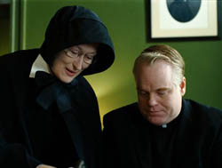 Meryl Streep and Phillip Seymour Hoffman carry 'Doubt.'