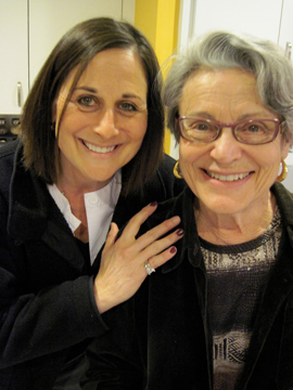 Lisa (left) and Sandra Garber.