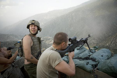 The documentary 'Restrepo' is an astonishing, ruthless look at war through the eyes of soldiers on a remote outpost in Afghanistan.