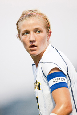 Third year sophomore Clare Stachel. (Photo: Scott Galvin, U-M Photo Services.)
