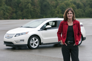 Christi Landi is product marketing manager for the Chevy Volt, GM's plug-in hybrid vehicle.
