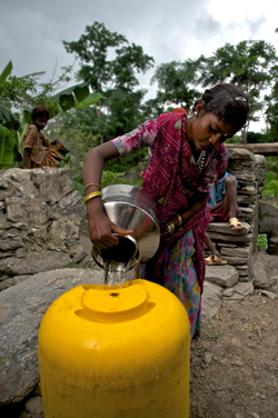 For many in the developing world, especially women, gathering water is a grueling daily chore.