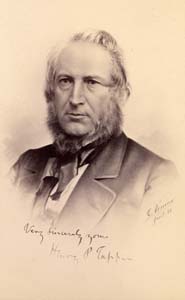 President Henry Philip Tappan (Image courtesy of U-M Bentley Historical Library.)