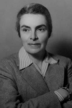 Alice Lloyd was dean of women for 20 years. (Image courtesy of U-M's Bentley Historical Library.)