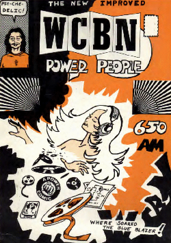 Cover of vintage wcbn comic