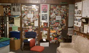 WCBN lobby now.