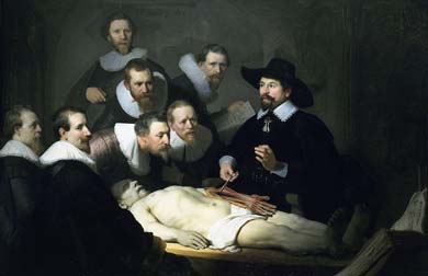 Rembrandt's Anatomy Lesson.