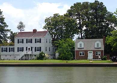 Raising houses in VA.
