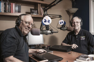 Dale Throneberry and Bob Gould launched their Veterans Radio show six years ago when Throneberry, at a career crossroads, began hearing the stories of fellow veterans and realized that many of them needed a place to tell and hear their stories.