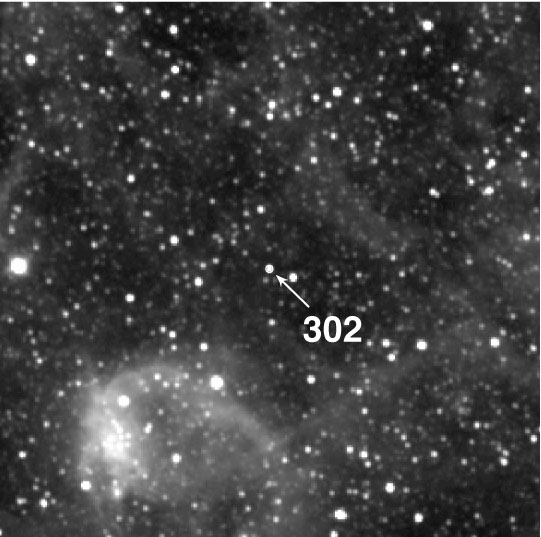 Star 302, as viewed from the ground. Courtesy of Joel Lamb