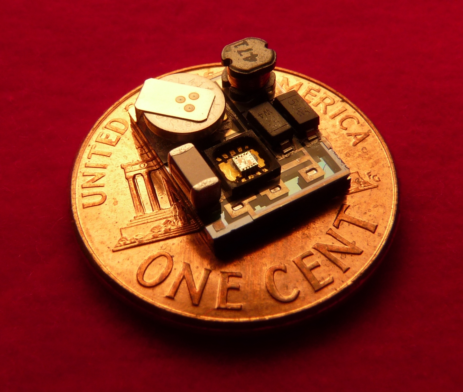 A new energy harvester developed by University of Michigan researchers can harness energy from vibrations and convert it to electricity with five to ten times greater efficiency and power than other devices in its class. Credit: Erkan Aktakka