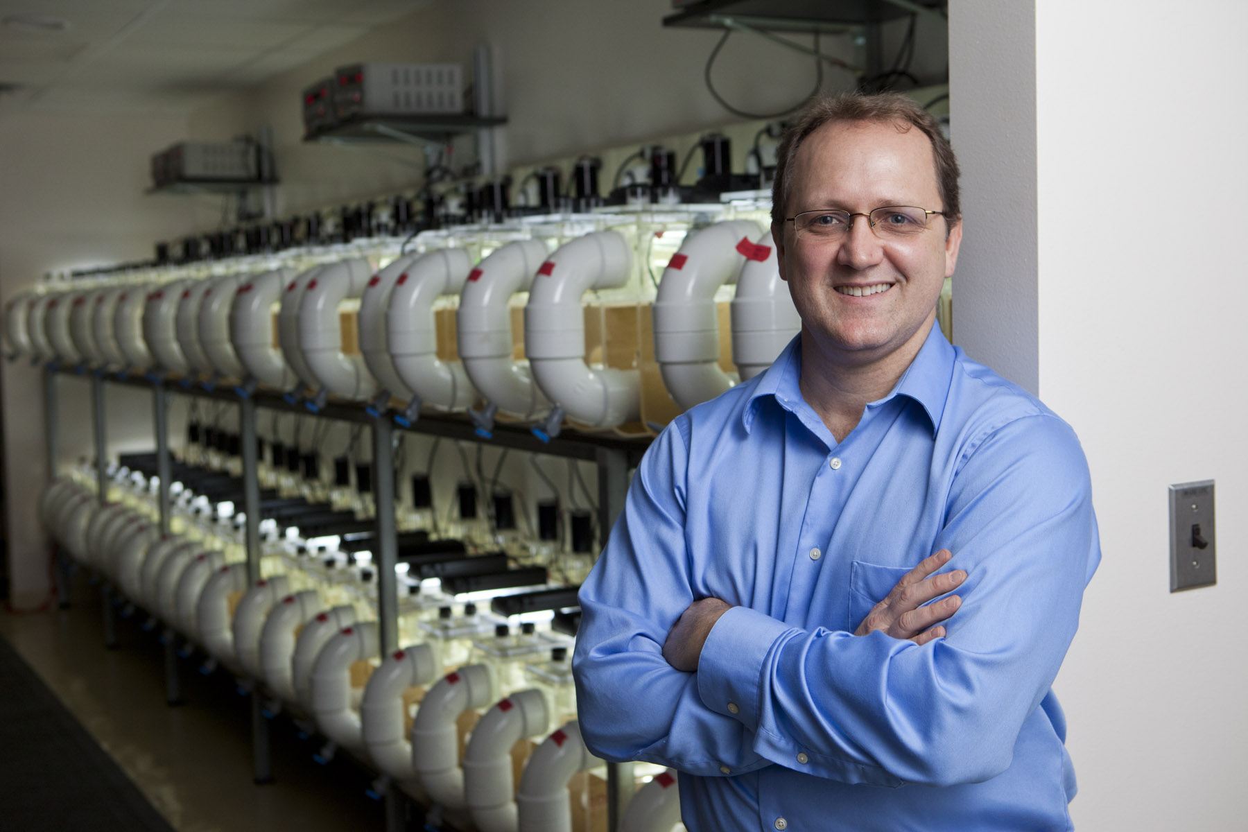 Bradley Cardinale, assistant professor at the School of  Natural Resources and Environment. Photo: Austin Thomason, U-M Photo Services