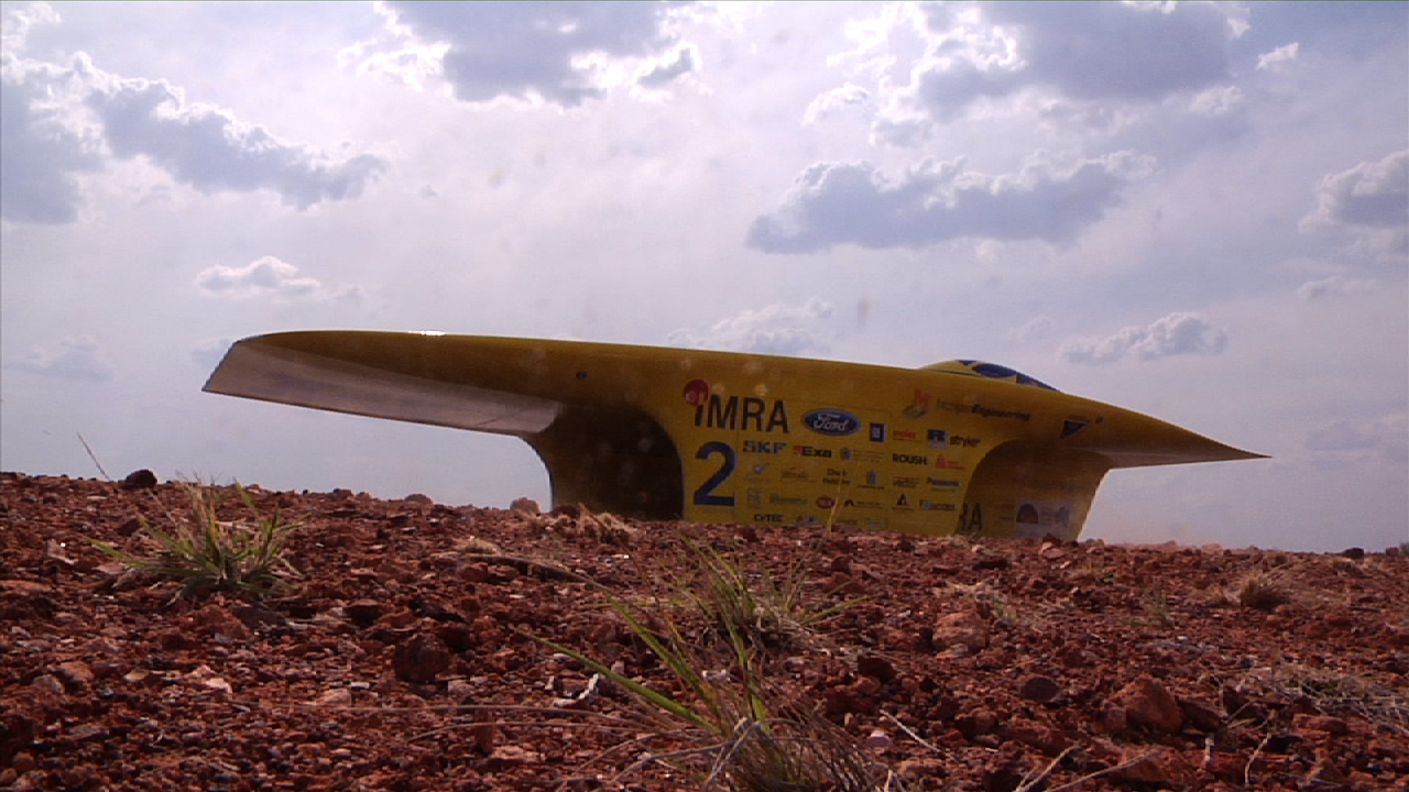 U-M's solar car Quantum