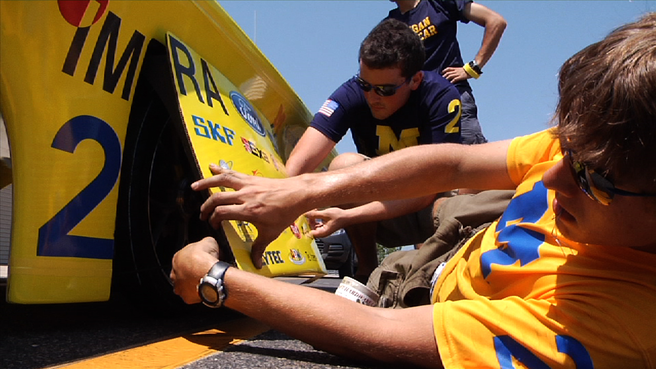 Students work to repair U-M's solar car Quantum
