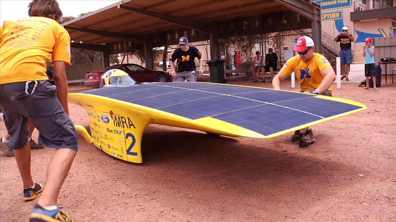 Students work to repair U-M's solar car Quantum