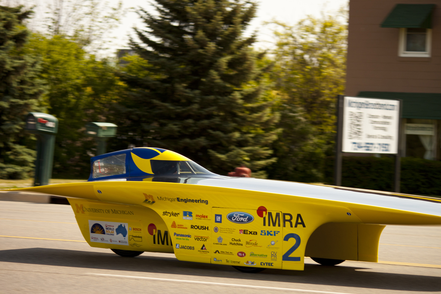 solarrace2012-QuantumontheroadMulti-hour mock upper. Image credit: Diane Thach, solar car team photographer