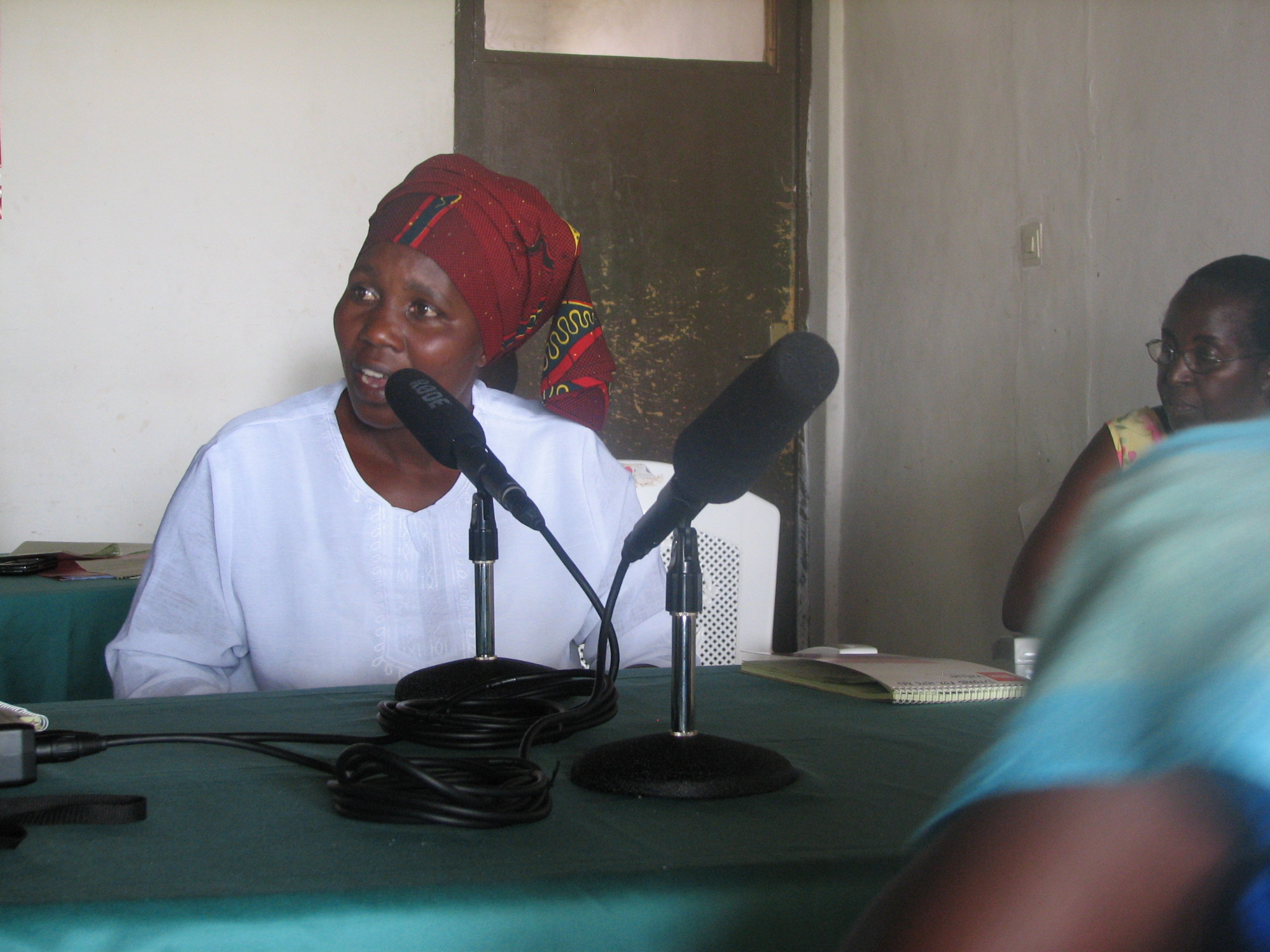 Mukakayange Veronique trains Stories for Hope facilitators in Rwanda. Photo courtesy of Patricia Pasick