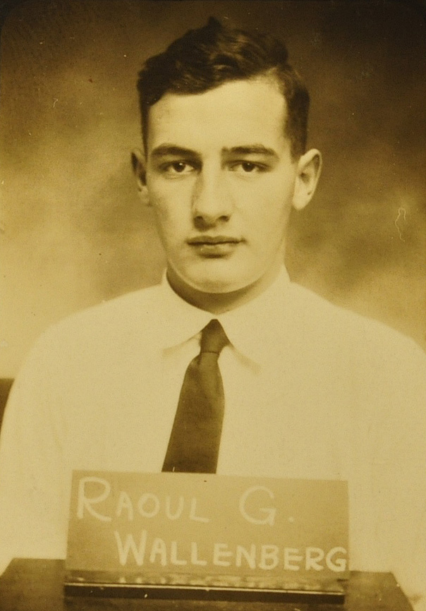 A freshman registration photo of Raoul Wallenberg taken in 1931. Image courtesy of the Bentley Historical Library