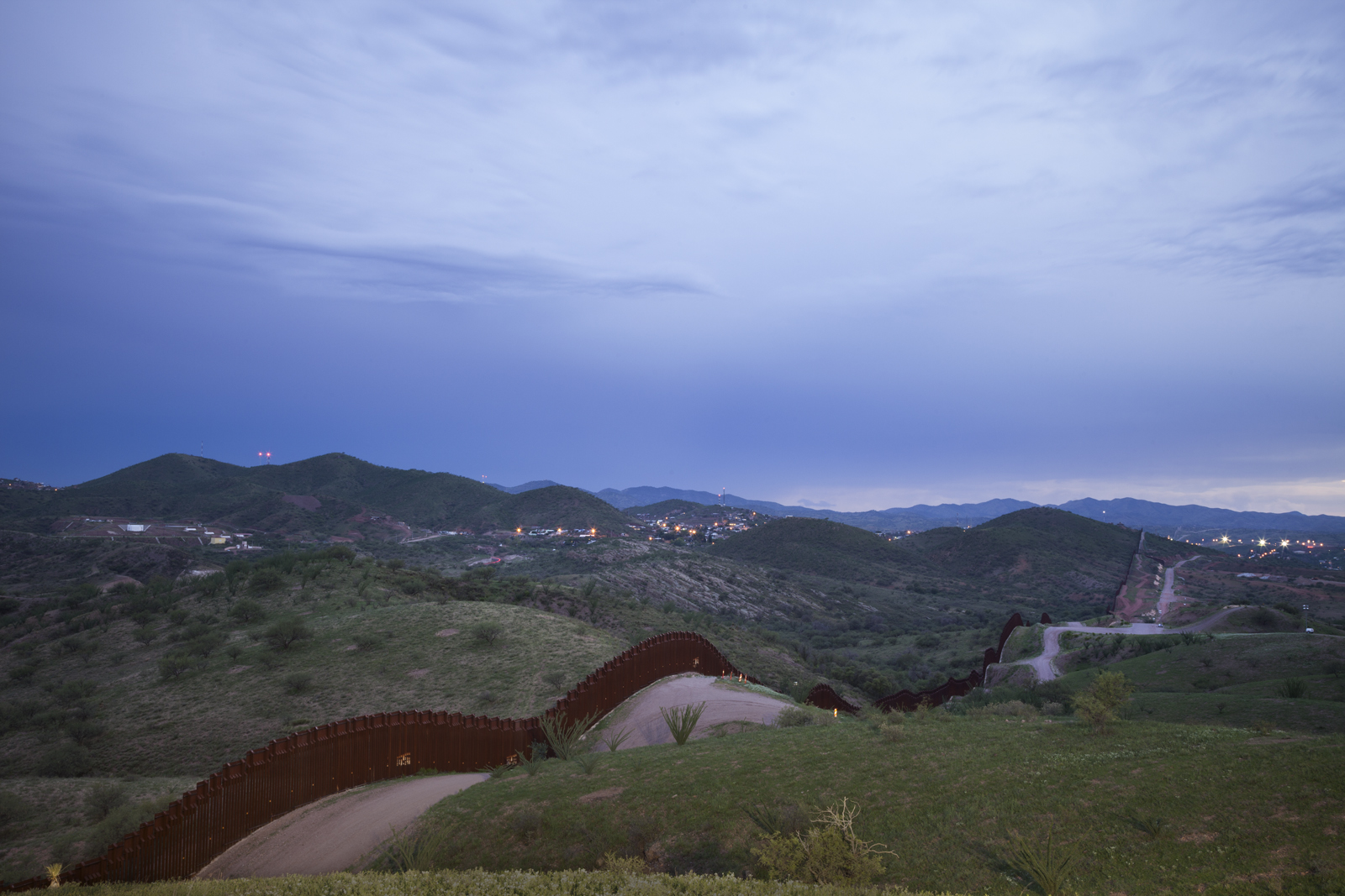 US-Mexican border. Image credit: Richard Barnes