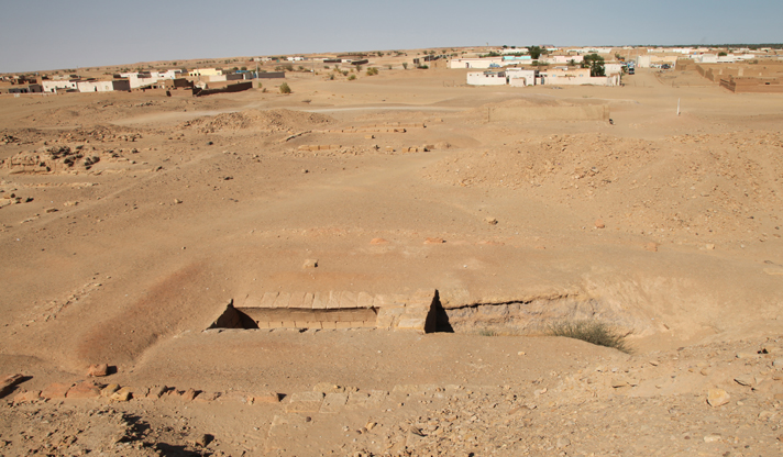 Remains of the pyramid of Piye. Image credit: Geoff Emberling