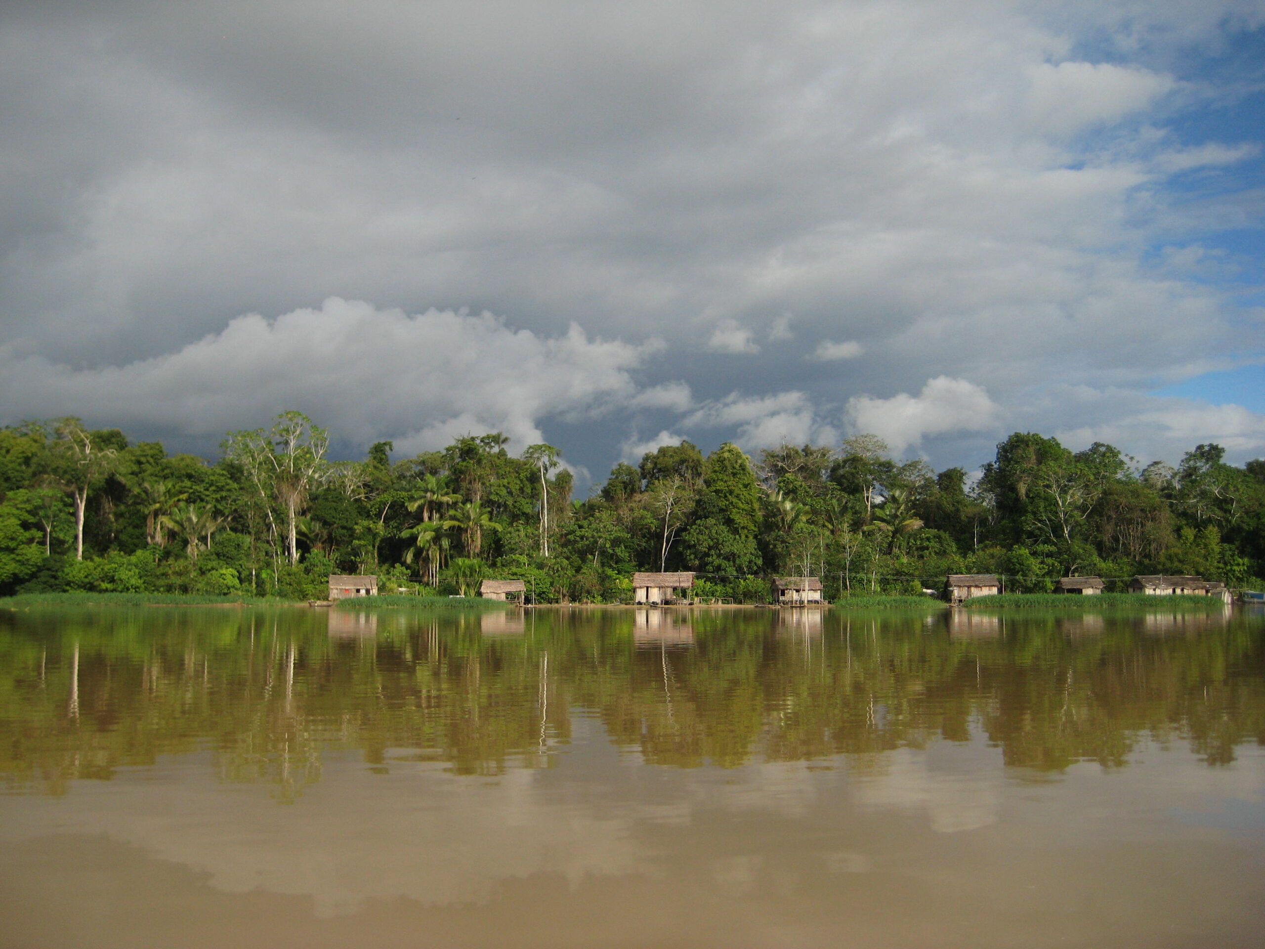 A community in a sustainable-development reserve in the Brazilian Amazon. Image credit: Pete Newton
