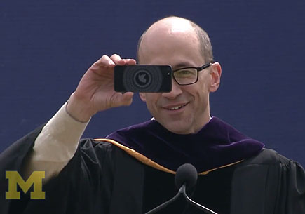 Video from Spring Commencement featuring Dick Costolo