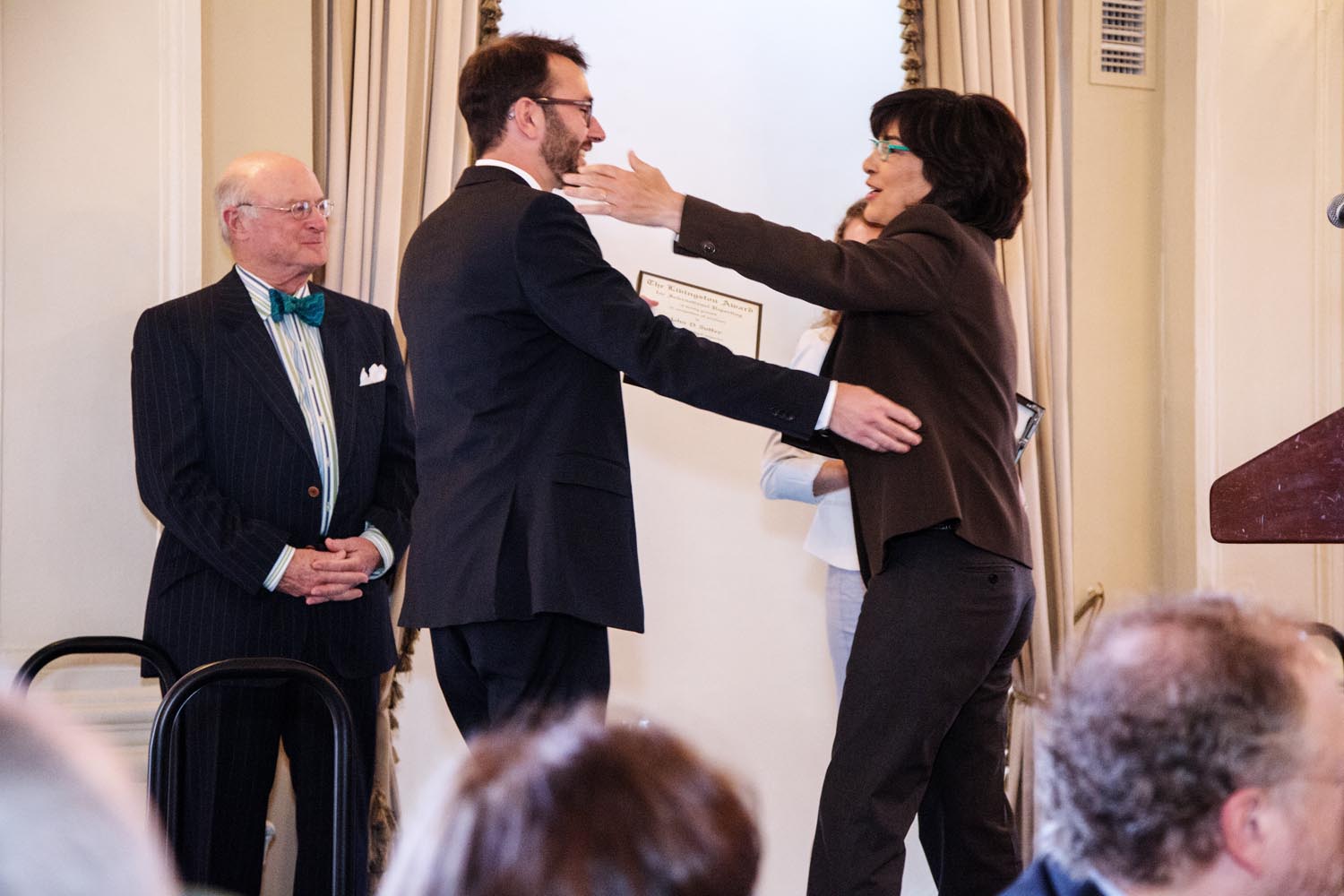 John D. Sutter, international co-winner with Livingston national judge Christiane Amanpour of CNN and ABC News. Image credit: Lina Jang