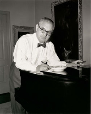 Ira Gershwin's scribbled notes demonstrate the care he took to match his words with his brother's melodies. (Photo courtesy of the Ira and Leonore Gershwin Trusts.)