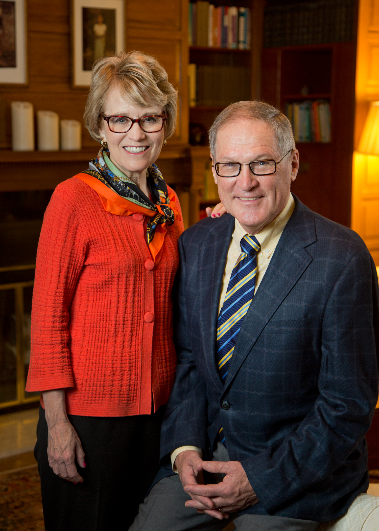 President Mary Sue Coleman and Dr. Kenneth Coleman