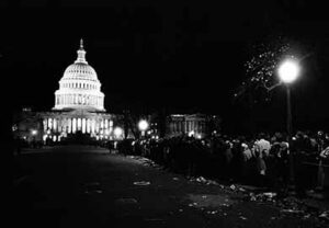 U.S. Capitol during JFK "Death Watch."