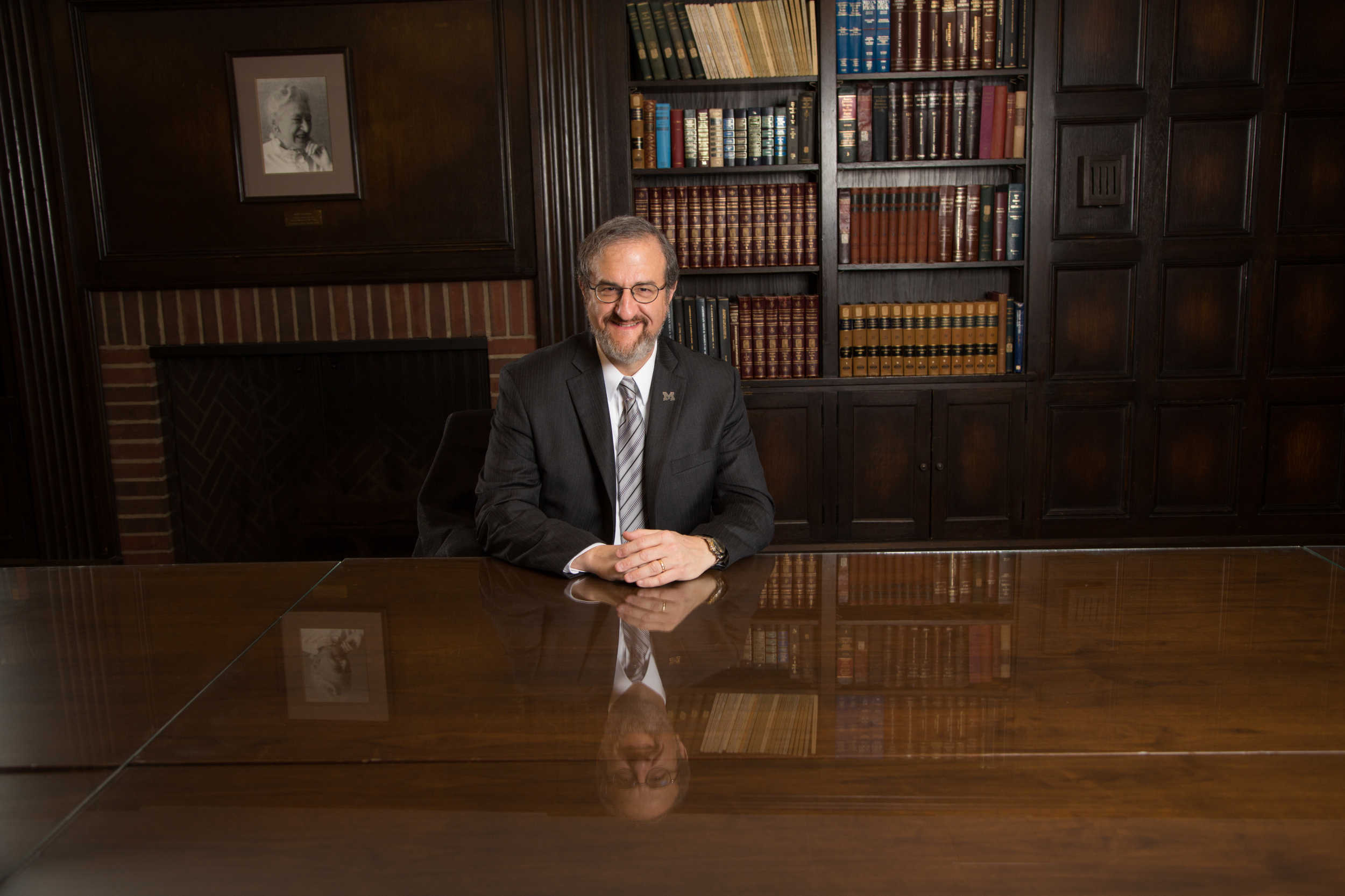 Mark S. Schlissel, 14th president of the University of Michigan