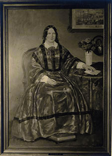 Martha Cook portrait, from the George Swain collection, courtesy of the U-M Bentley Historical Library.