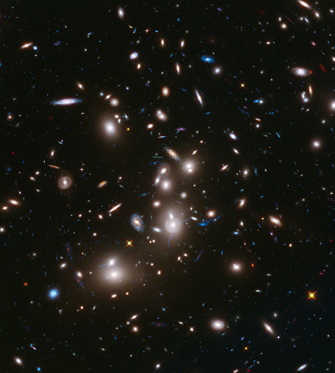 Hubble Frontier Field Abell 2744. Image credit: NASA, ESA, and J. Lotz, M. Mountain, A. Koekemoer, and the HFF Team (STScI)