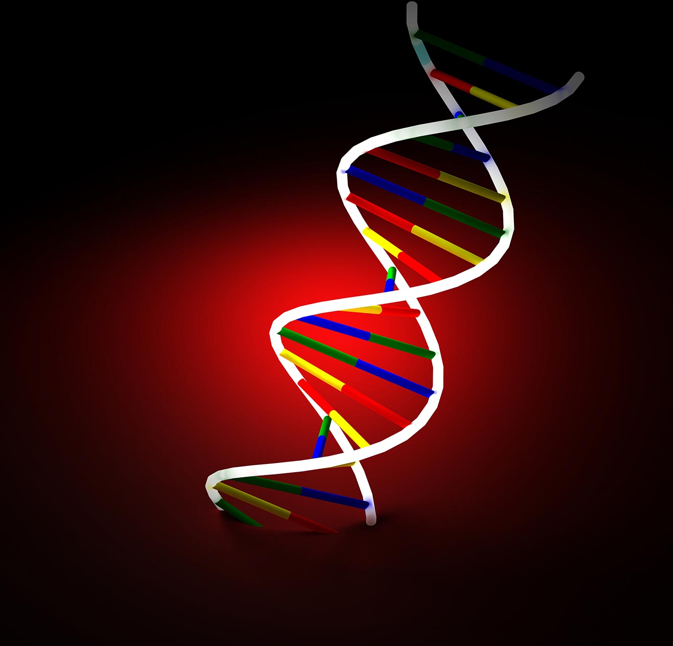 Abstract illustration of a DNA strand. Image credit: sxc.hu user svilen001