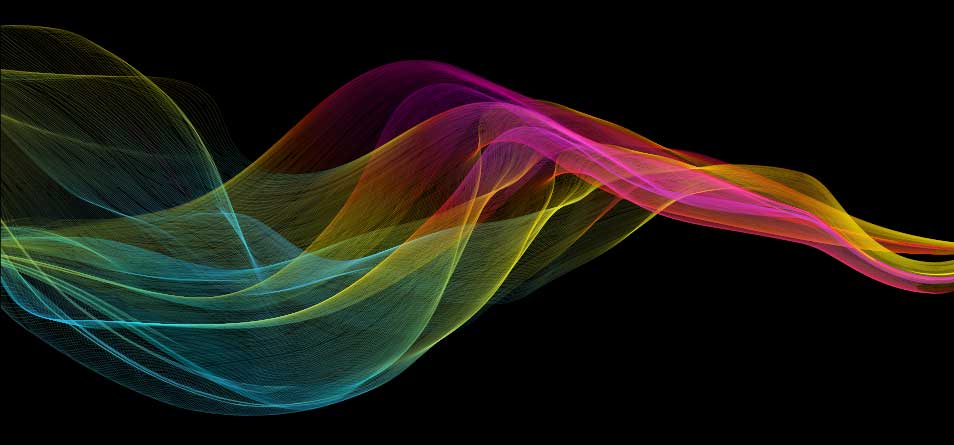 Abstract wave patterns. (stock image)