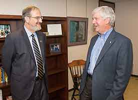 Schlissel with Gov. Snyder