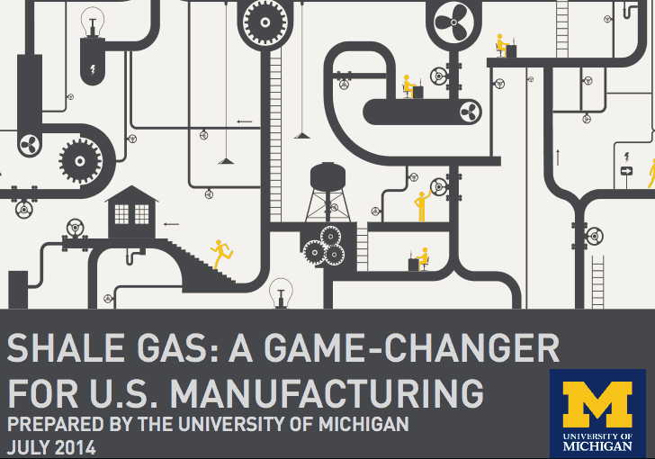 Shale Gas: A game-changer for U.S. manufacturing (report cover)