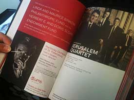 A UMS program booklet