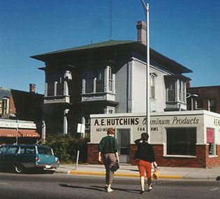 House where Dylan slept in 1962