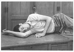 Hayden at the Daily, circa 1960