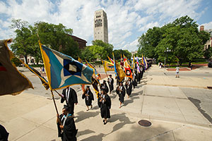 Inaugural procession, 2014.