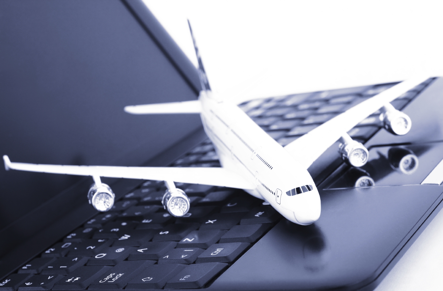 Online travel representation. (stock image)