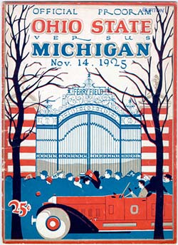 Football program, 1925