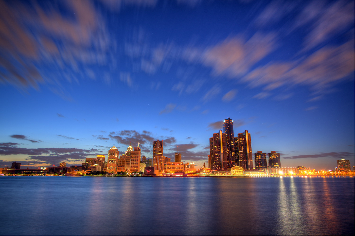 Detroit Skyline. Image credit: Andrew Langdal, Flickr