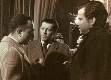 Welles with Tasca di Cuto, courtesy of U-M's Special Collections Library