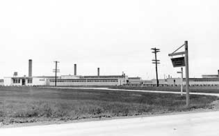 Willow Run setting (Photo courtesy of U-M's Bentley Historical Library.)