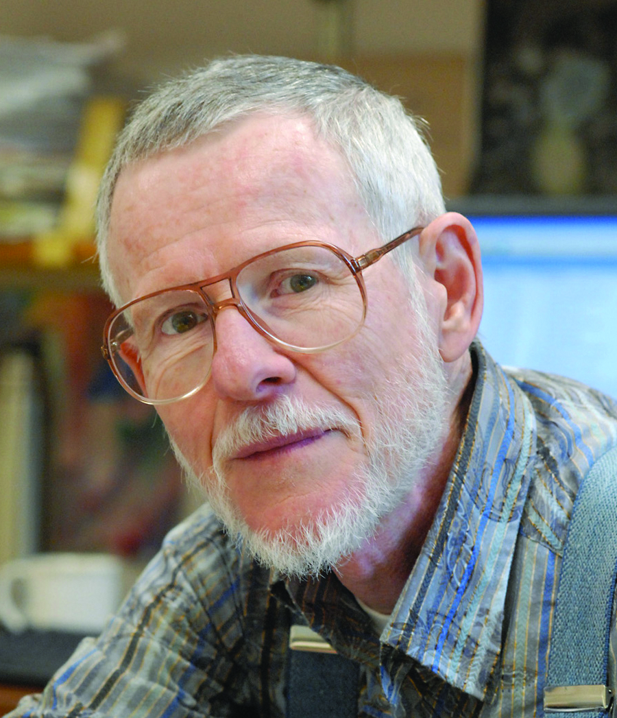 Emeritus physics professor Jim Allen studied samarium hexaboride for 30 years. Image courtesy: Carol Rabuck