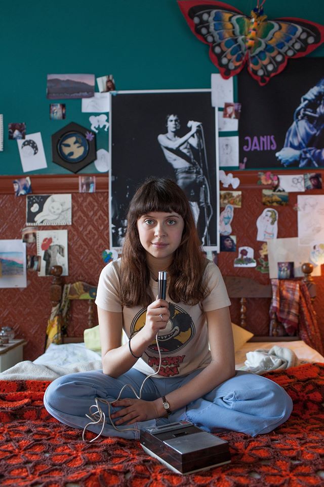 Bel Powley as Minnie in the film adaption of The Diary of a Teenage Girl. Image courtesy Phoebe Gloeckner