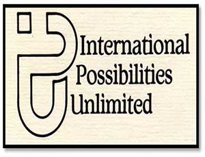The original IPU logo and the front of the informational brochure.